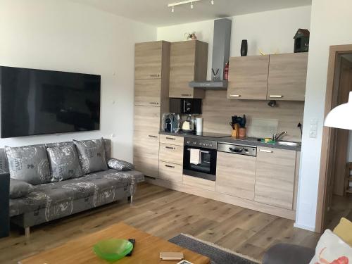 Kuchyňa alebo kuchynka v ubytovaní Arcana Apartment