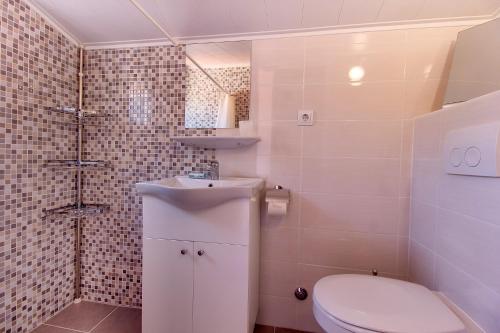 Koupelna v ubytování Ruzica