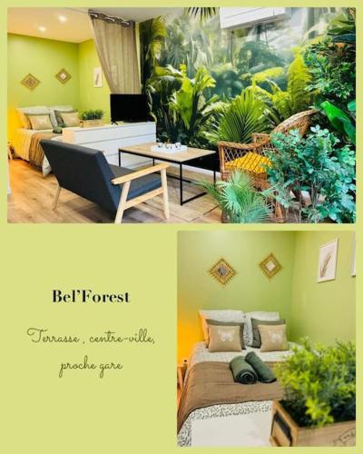 Bel forest , Climatisé, terrasse