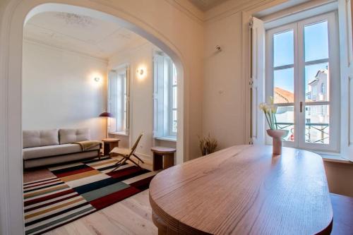 Χώρος καθιστικού στο Maison Boheme - Cascais Historic Apartment