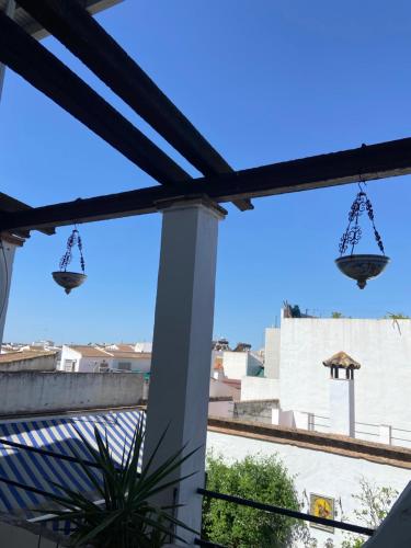 Μπαλκόνι ή βεράντα στο Piso Céntrico en Bollullos