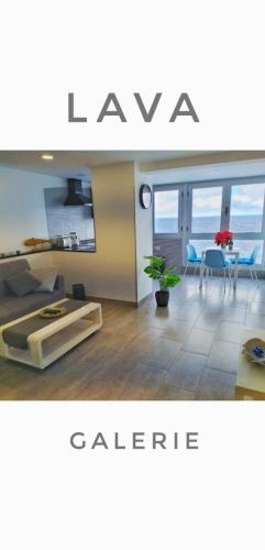 Lavagalerie Meeresblick 1 Reihe