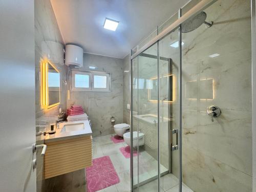 Koupelna v ubytování Apartment Noar