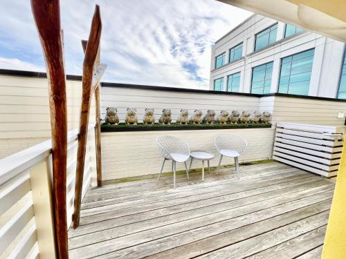 Μπαλκόνι ή βεράντα στο The Hive 101 King Suite Pet Friendly