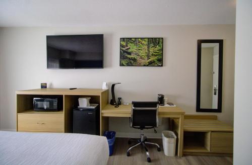 Televisyen dan/atau pusat hiburan di Baymont by Wyndham Gold River