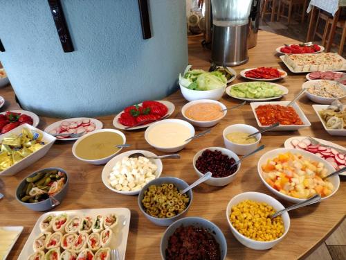 Nourriture dans la maison d'hôtes ou à proximité