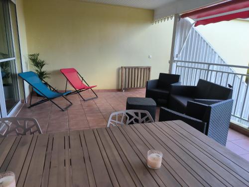 Posezení v ubytování Appartement T3 proche de la mer