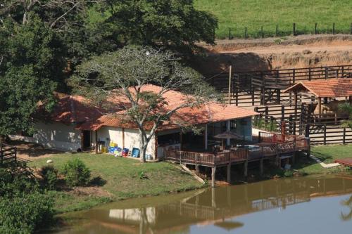 Landskap semula jadi dekat dengan vila ini