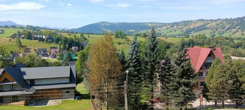Výhľad na hory alebo výhľad na hory priamo z apartmánu