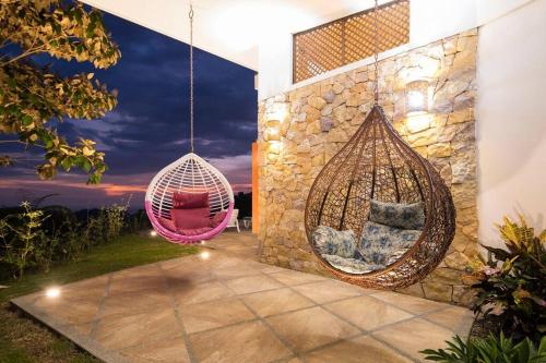 Zahrada ubytování Villa Cascadas