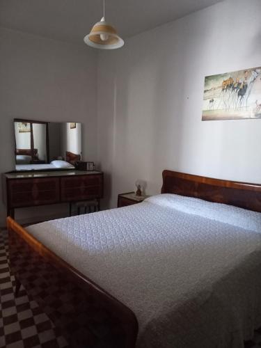 Postel nebo postele na pokoji v ubytování Is Brebus