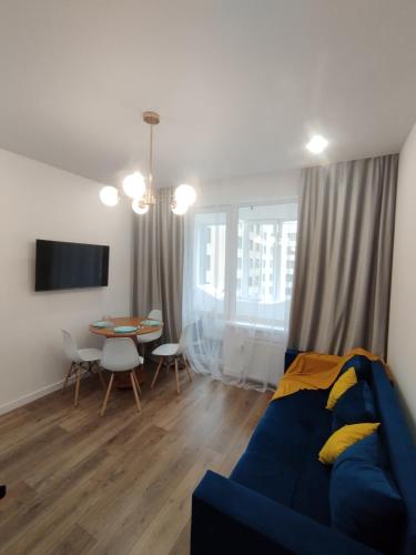 Televisyen dan/atau pusat hiburan di Apartment near Astana Arena