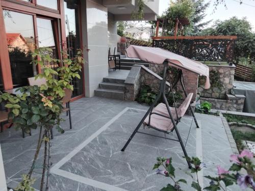 Balkón nebo terasa v ubytování SMEŠTAJ SOLARIS kod Aqua Parka Lux Apartman LAZAR