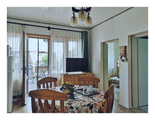 A seating area at Holiday home in Balatonfenyves 27939