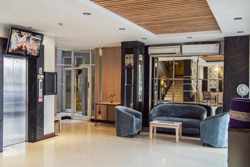 Posezení v ubytování Hotel Dalu