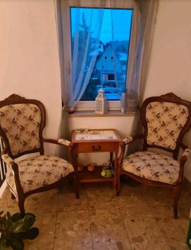 Χώρος καθιστικού στο Villa Dacha