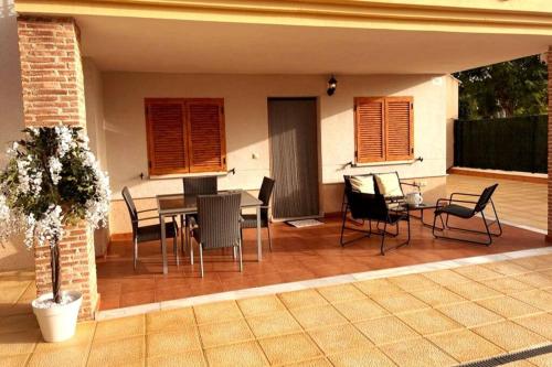 Et opholdsområde på Bungalow Casa Sol