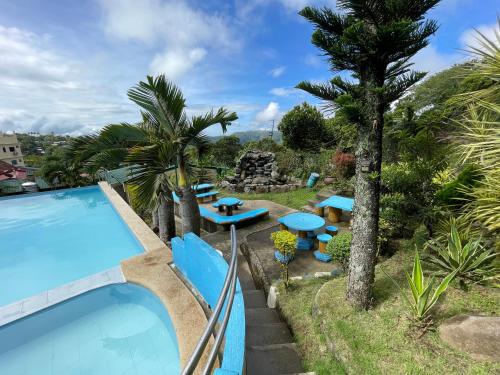 Bazén v ubytování Little Falls Tagaytay nebo v jeho okolí