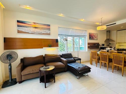 Χώρος καθιστικού στο Ocean Vista Sea Links Mũi Né - Apartment 1,2&3 br