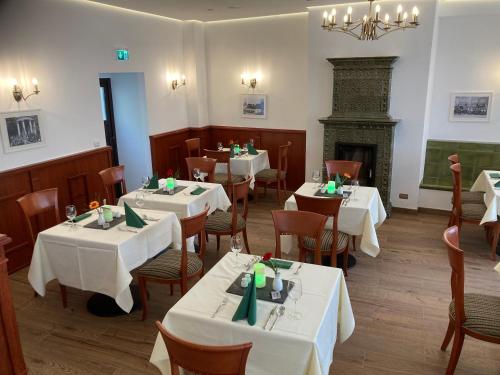 Posezení v ubytování Hotel Goldner Loewe