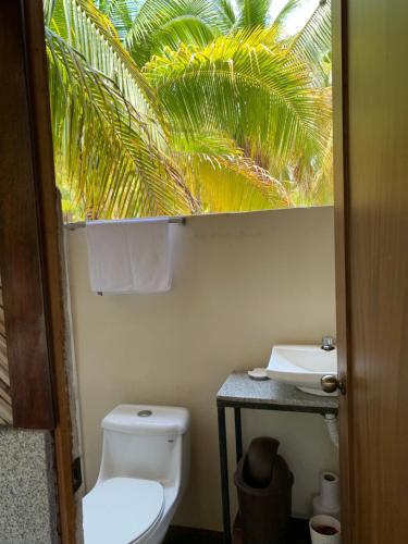 Ένα μπάνιο στο Casa San Carlos