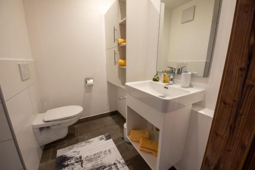 Koupelna v ubytování Ferienwohnung 73 - Rosenquarz