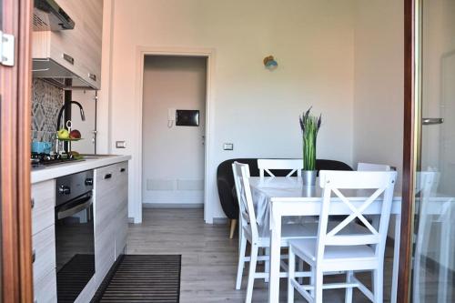 Η κουζίνα ή μικρή κουζίνα στο Residenza i Tulipani