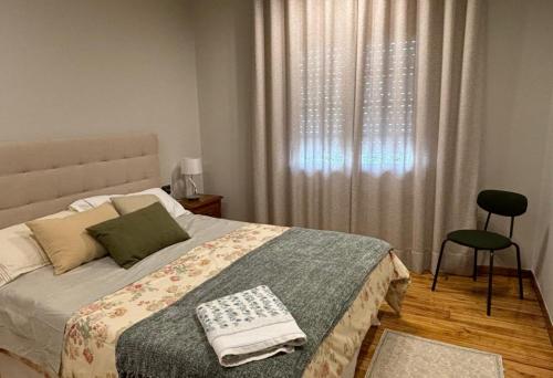 Postel nebo postele na pokoji v ubytování Marujarural