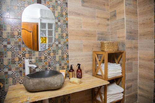 Ein Badezimmer in der Unterkunft Casa Blanca Oliva