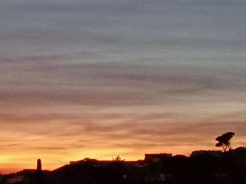 Η ανατολή ή δύση του ηλίου όπως φαίνεται από αυτό το διαμέρισμα ή από εκεί κοντά