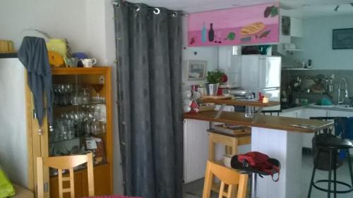 Kuchyň nebo kuchyňský kout v ubytování JOCONDIENNEHouse