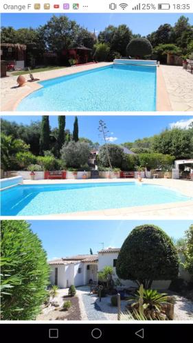 Villa Romaquenti, Trans en Provence 137m2, 5 lits double, 10 personnes, piscine, terrain pétanque, jeu de fléchettes