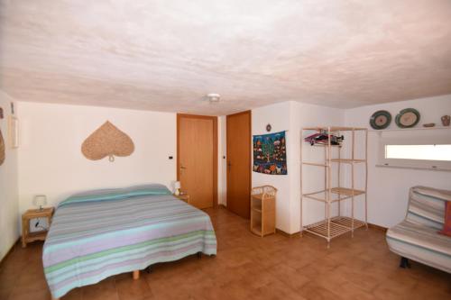 Cama o camas de una habitación en Casa sul mare