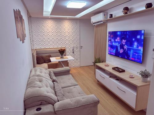 TV a/nebo společenská místnost v ubytování Confort Home