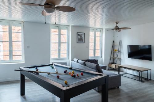 Grand Duplex avec billard