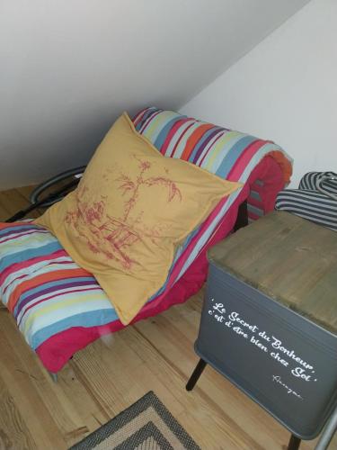 Posezení v ubytování Maison champêtre