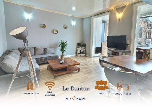 Danton | Spacieux | WiFi | Parking | Proche Centre