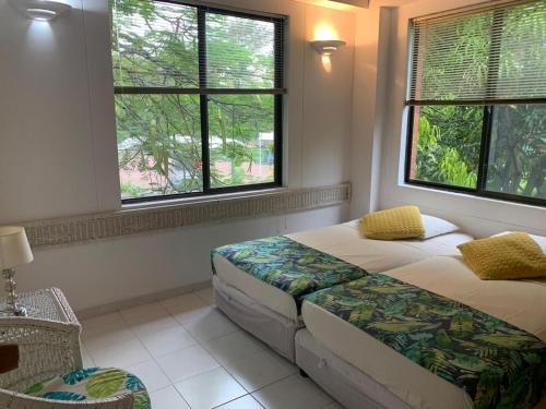 Voodi või voodid majutusasutuse Girardot Resort Ap 6-402 Exclusiva vista panorámica-wi-fi toas