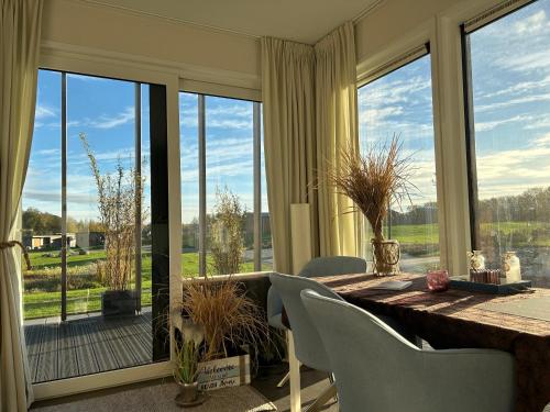 Zahrada ubytování Beach House Chalet Seeparx Süsel