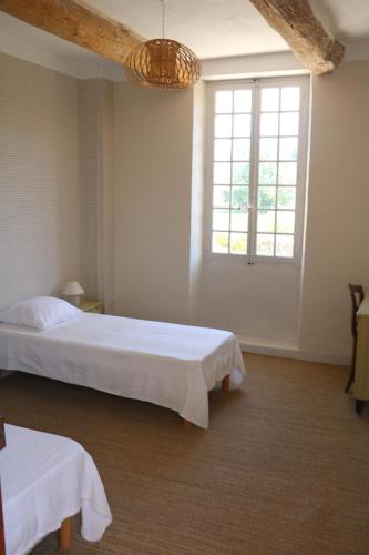 Katil atau katil-katil dalam bilik di Mas Provencal Monteux 84170