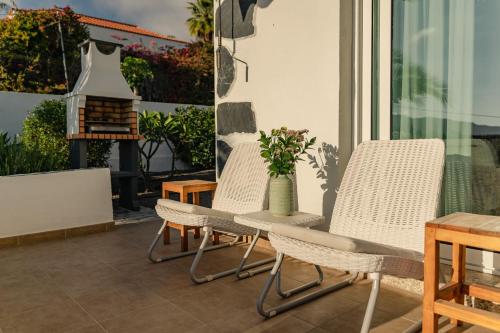 Balkón nebo terasa v ubytování Casa Simón
