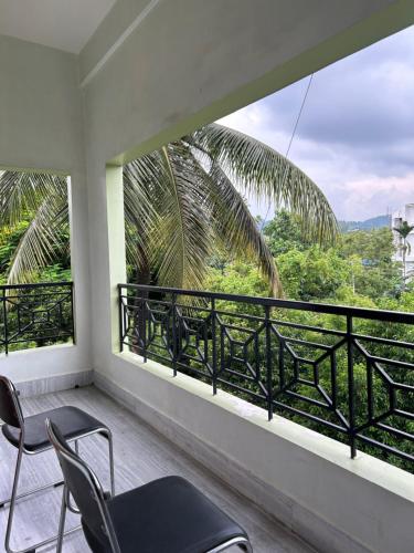 Balkón nebo terasa v ubytování Riverside Homestay