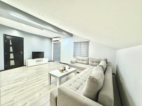 Μια τηλεόραση ή/και κέντρο ψυχαγωγίας στο Apartman Amina