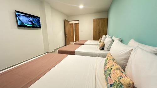 Hotel Taybo Kai By St Hotelesにあるベッド