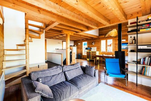 O zonă de relaxare la Chalet Le Rey - CHALET LE REY MAE-9941