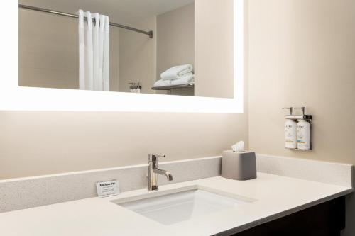 Bilik mandi di Holiday Inn Express Birmingham Irondale East by IHG