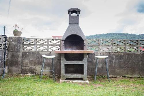 Kemudahan BBQ tersedia untuk tetamu di apartmen
