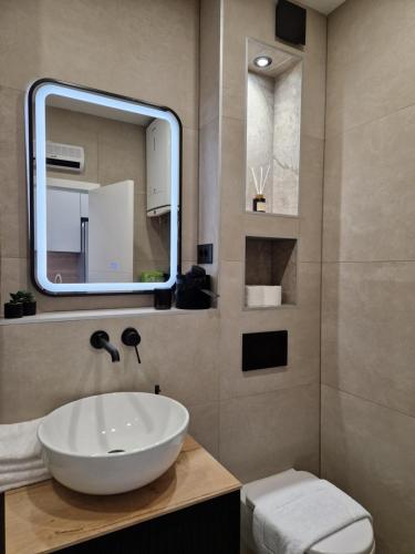 Kúpeľňa v ubytovaní Lavanda Centar Makarska