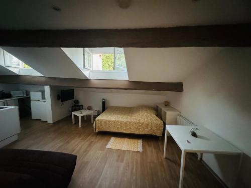 Køkken eller tekøkken på Paradis calme en plein centre ville