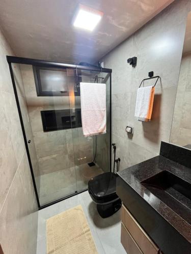 Ένα μπάνιο στο Loft Recanto de Beija